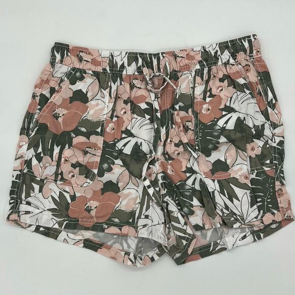 C&C California Pork Chop Pocket Pull-On Shorts Multicolor Womens Size 10 - Picture 1 of 5